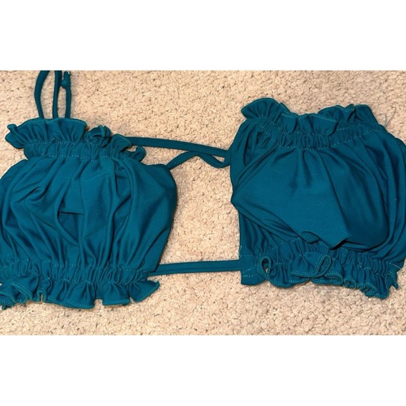 Zaful blue swim top - Picture 1 of 4